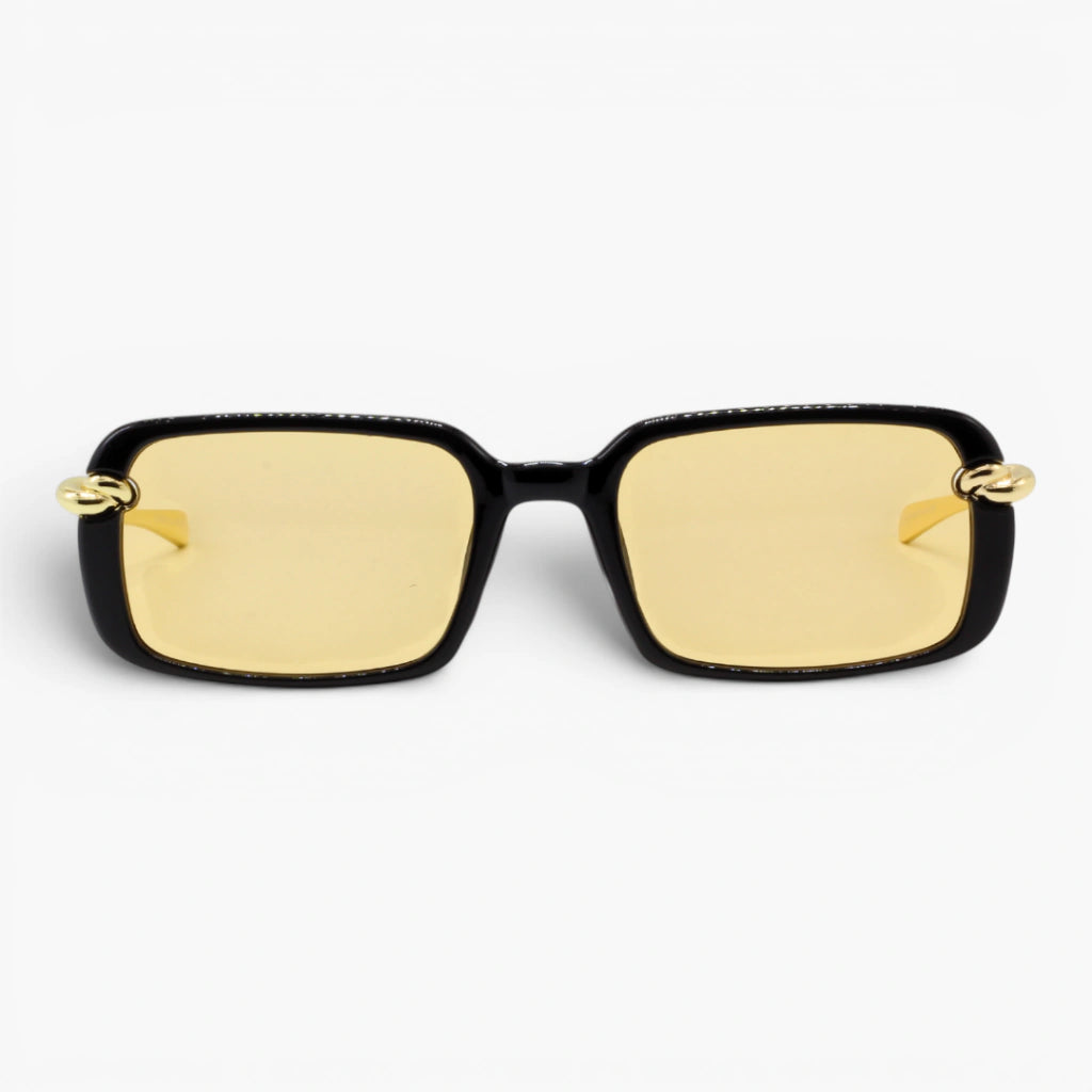 Óculos de Sol Positano Preto/Amarelo - C4