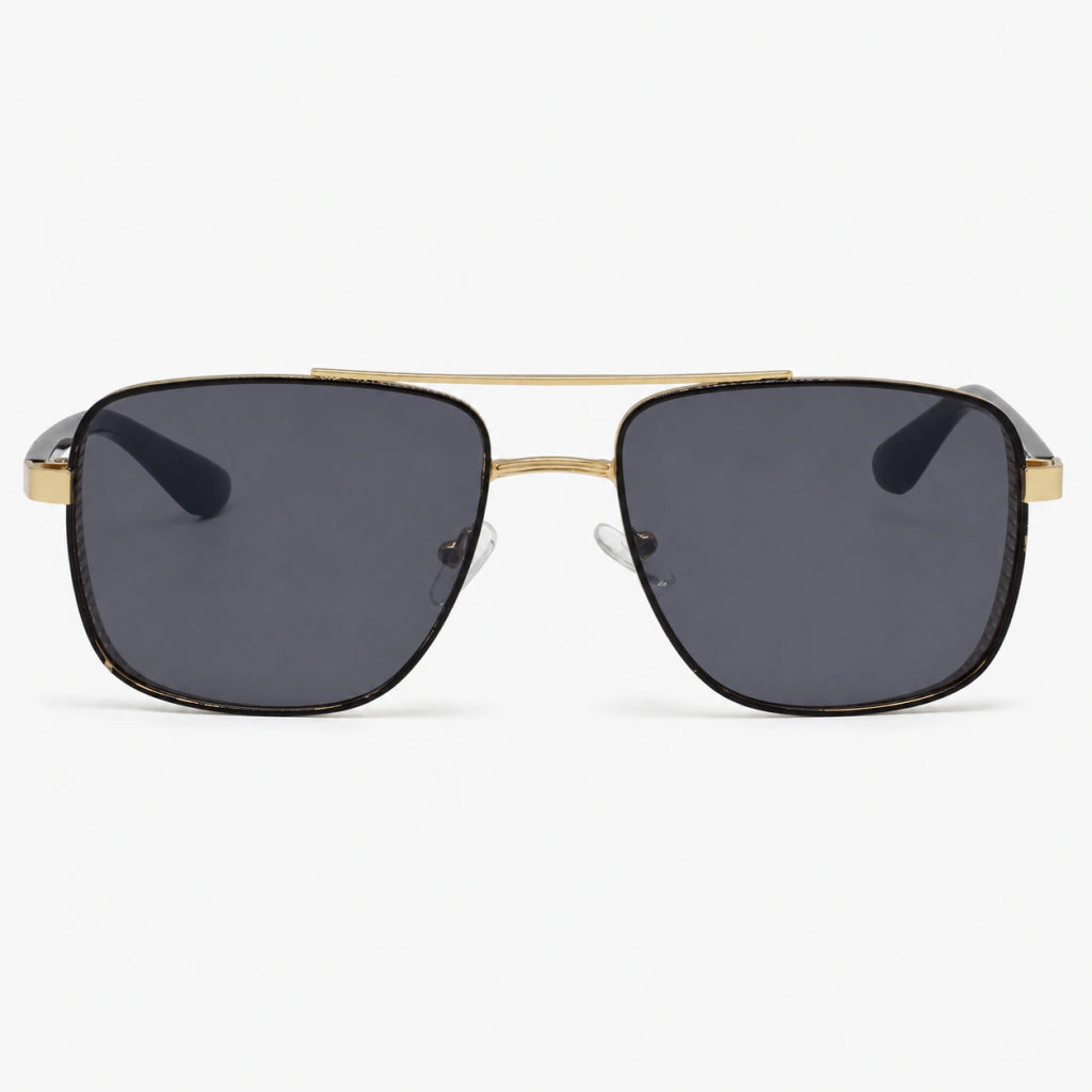 Óculos de Sol Logan Preto/Dourado - C2