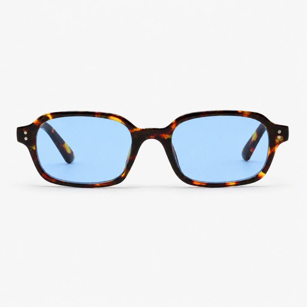 Óculos de Sol Bali Animal Print/Azul - C6