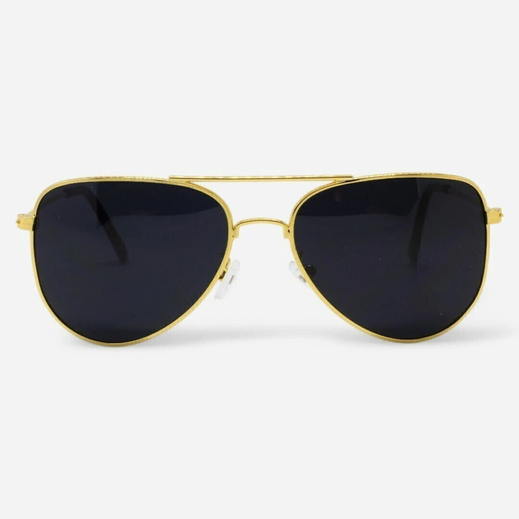 Óculos de Sol Aviador Gold/Black