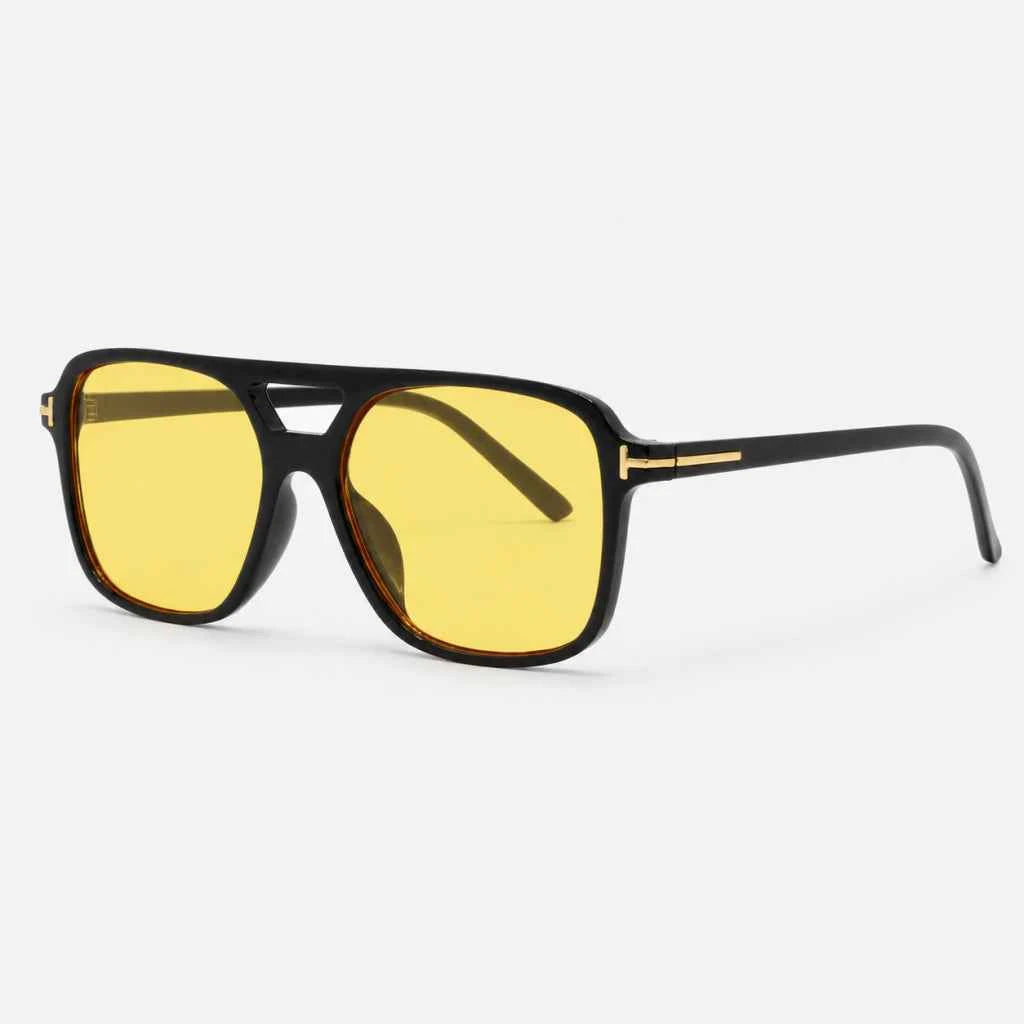 Óculos de Sol Nara Preto/Amarelo