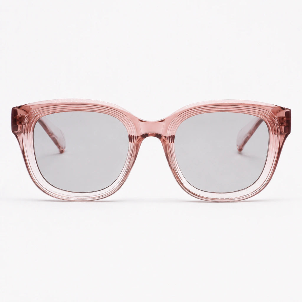 Óculos de Sol Quad Rosa Transparente - C6