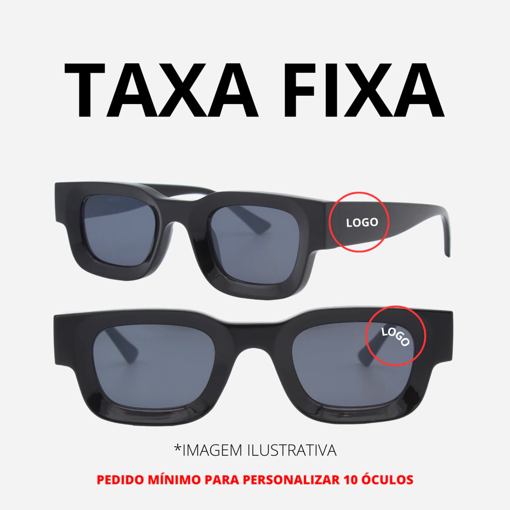Taxa Fixa - Gravação (Pedido mínimo 10 óculos)