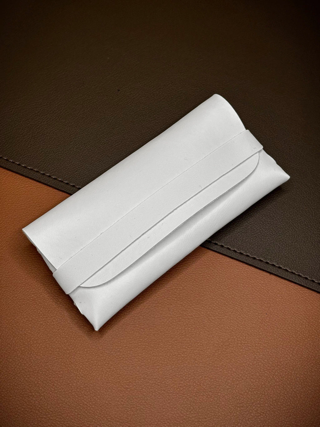 Estojo Carteira Corino Branco