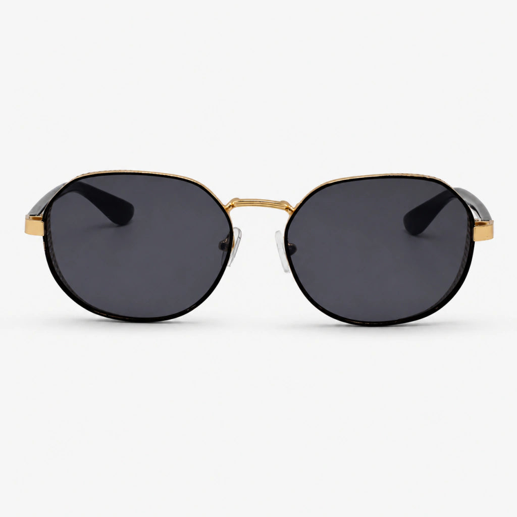 Óculos de Sol Lux Preto/Dourado - C2