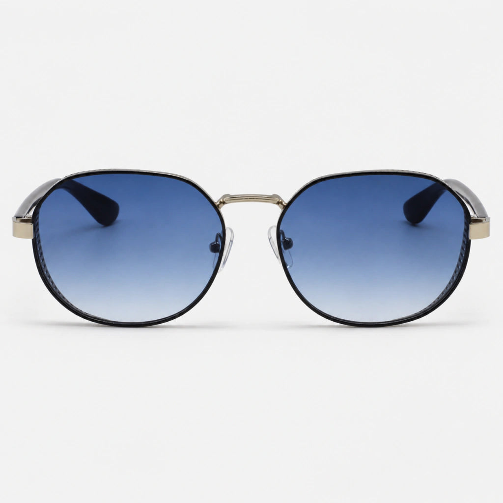 Óculos de Sol Lux Prata/Azul - C6